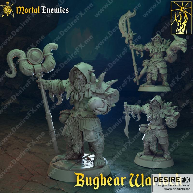 bugbear战灵者 3D打印模型|Bugbear Warlock – 3D Print Model STL