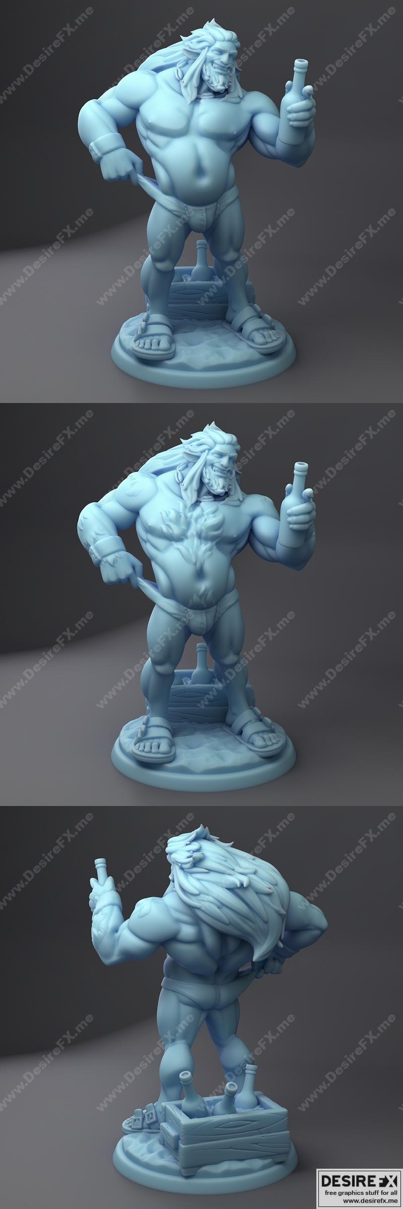 Firbolg 3D打印模型|Beach Bum Grub – The Firbolg – 3D Print Model STL