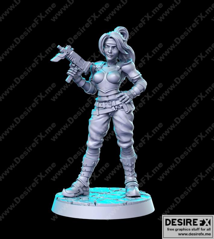 Jessie Rasberry 3D打印模型|Jessie Rasberry – 3D Print Model STL