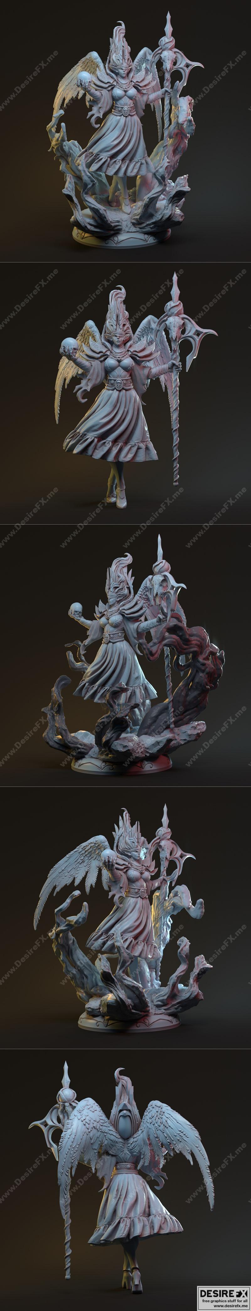 晨曦姐妹——塞莱斯提亚 3D打印模型|Sisters of the Dawn – Selestia – 3D Print Model STL