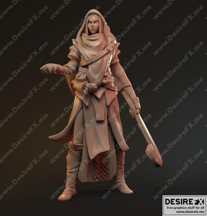 晨曦姐妹——穆拉廷终章 3D打印模型|Sisters of the Dawn – Muaratin fin – 3D Print Model STL