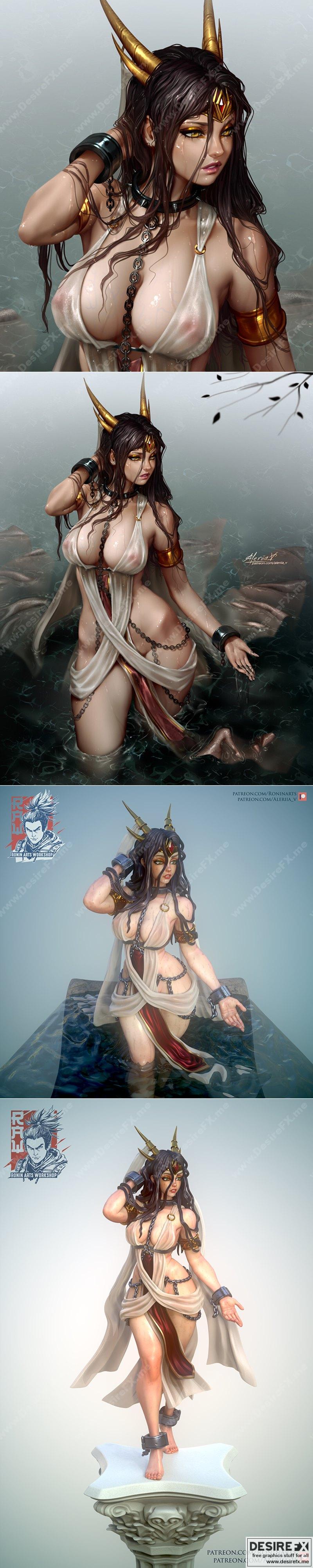 Lady Shura 3D打印模型|Lady Shura – 3D Print Model STL