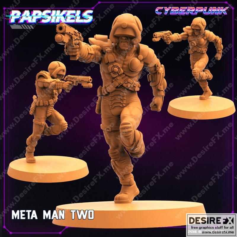 Meta Man 3D打印模型|Meta Man Two – 3D Print Model STL