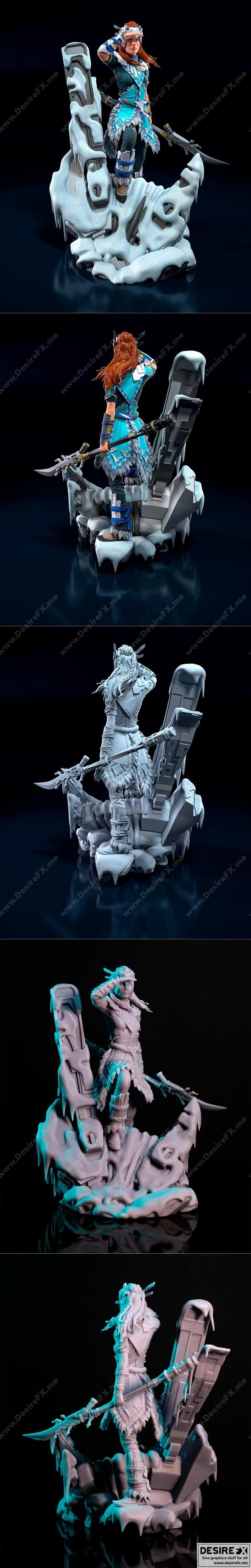 Aloy 3D打印模型|Aloy – 3D Print Model STL