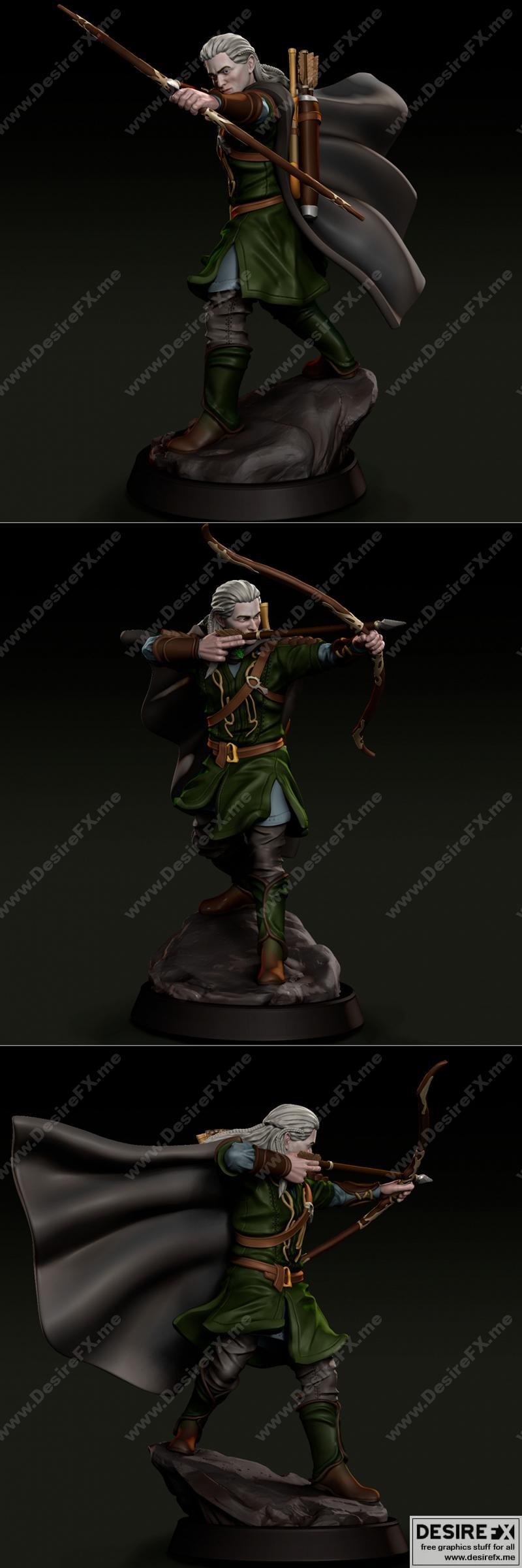 精灵王子 3D打印模型|Elven Prince – 3D Print Model STL