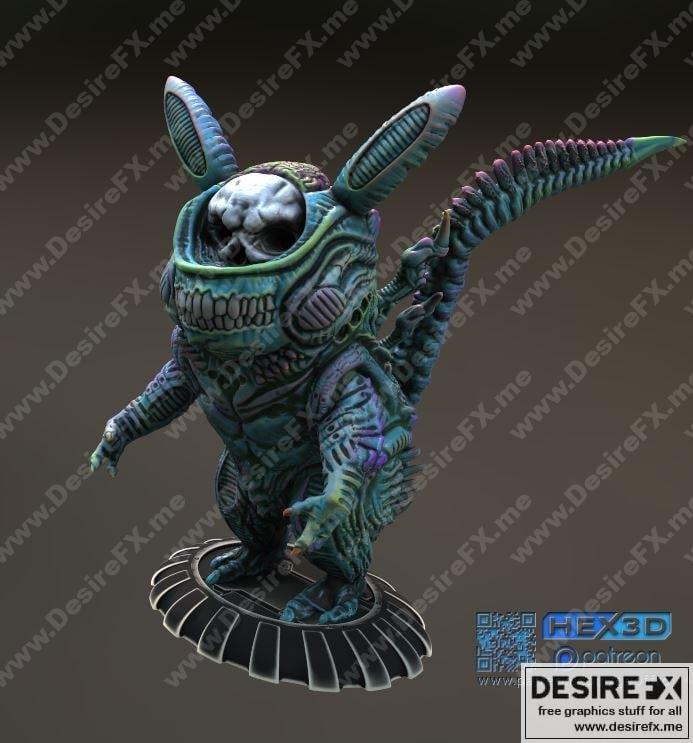 Hex3D - Xenachu - 3D打印模型|Hex3D – Xenachu – 3D Print Model STL