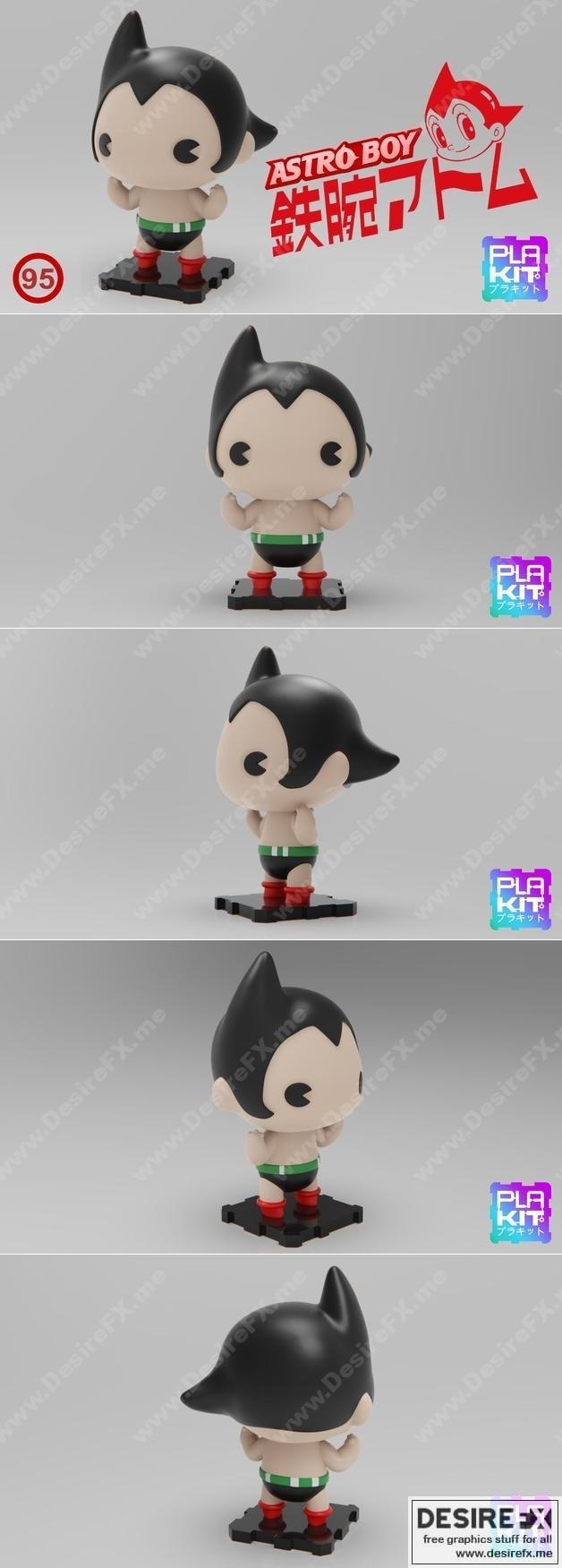 Plakit - 阿斯托波 - 3D打印模型|Plakit – Astroboy – 3D Print Model STL