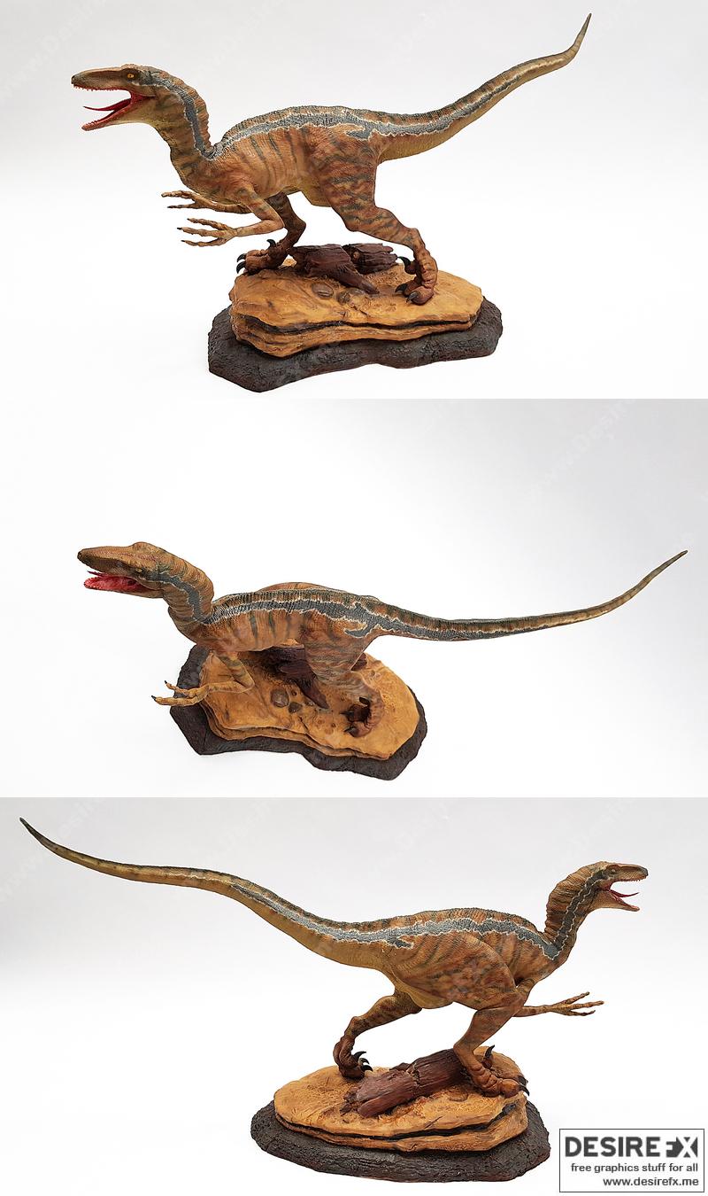 Velociraptor 3D打印模型|Velociraptor