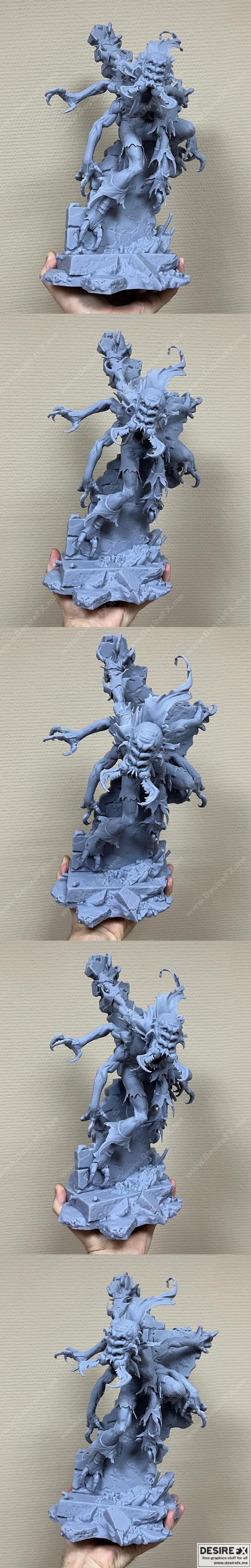 Man Spider - 作品名称 - 3D打印模型|Man Spider – Prey Collection Studio