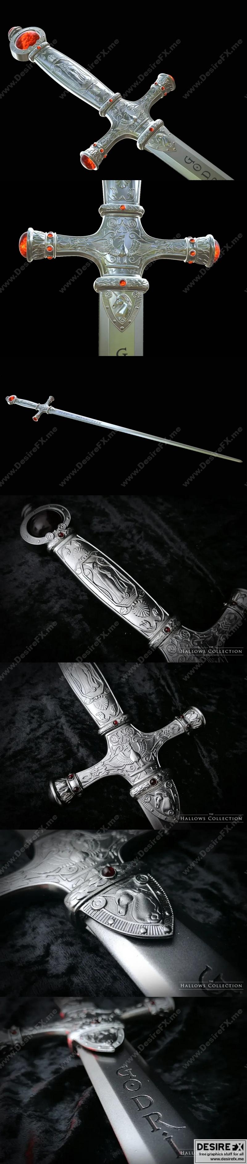 格兰芬多宝剑 3D打印模型|The Sword of Gryffindor – 3D Print Model STL