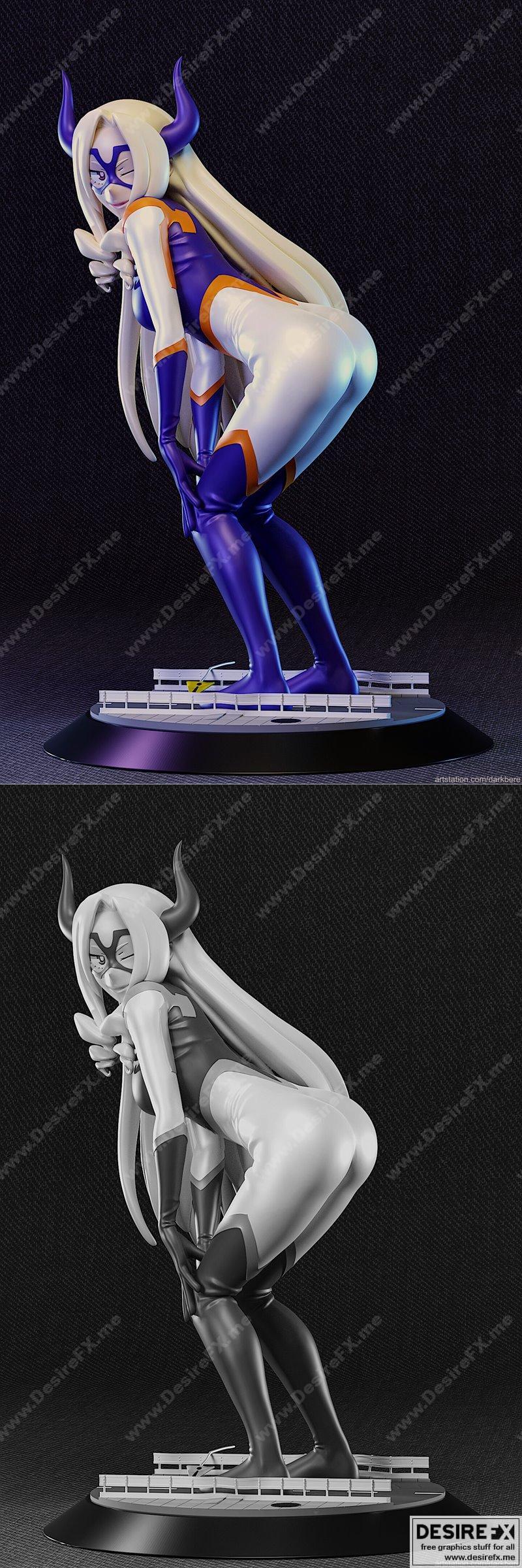 Mt. Lady - 3D打印模型 - 女神造型|Mt. Lady – 3D Print Model STL