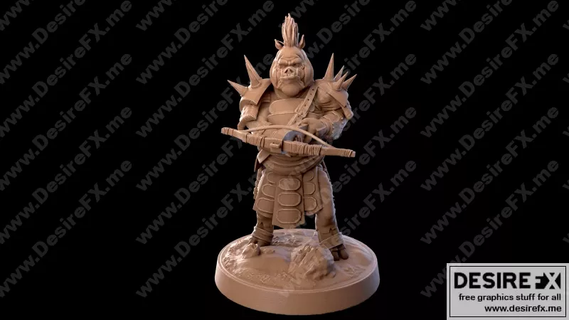 奥蒂斯·鹰 3D打印模型|Otis the Hawk – 3D Print Model STL