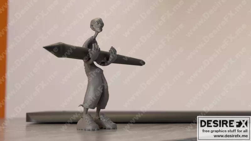 Matt Penholder - 3D打印模型 - 动漫游戏角色|Matt penholder – 3D Print Model STL