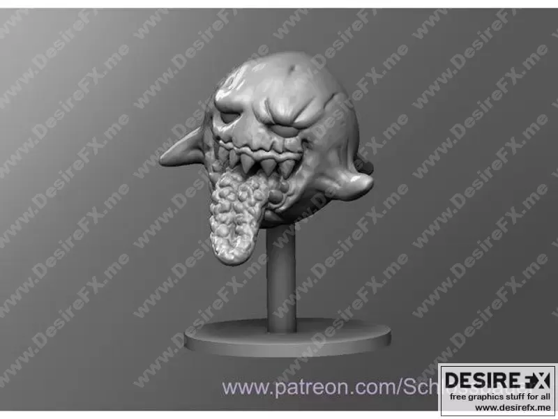 Boo - 动漫游戏角色3D打印模型|Boo – 3D Print Model STL