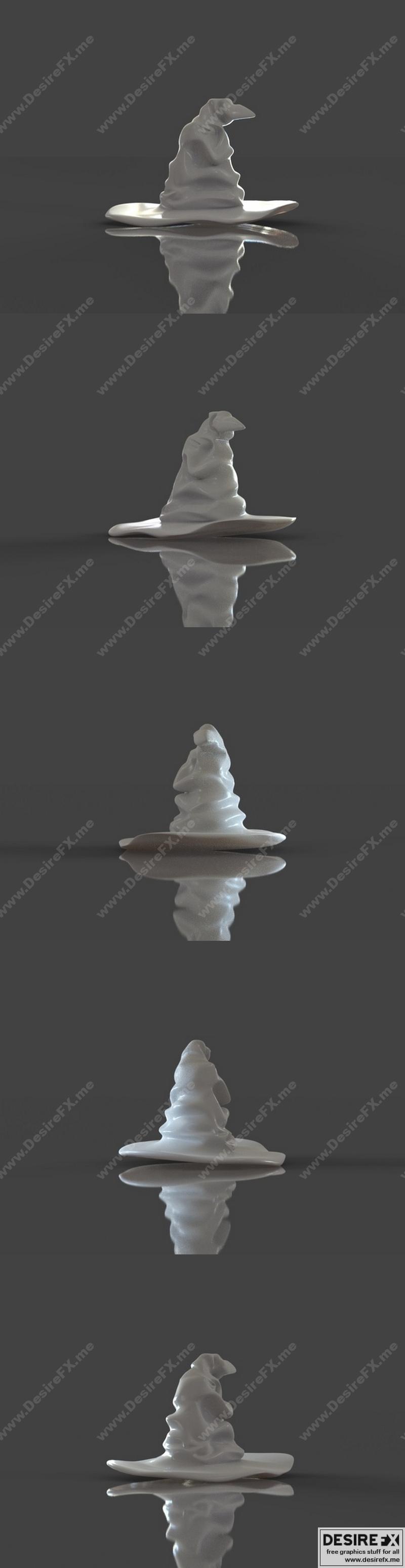 魔法帽 - 魔法觉醒 - 魔法石之帽 3D打印模型|Magic Hat – Harry Potter – 3D Print Model STL