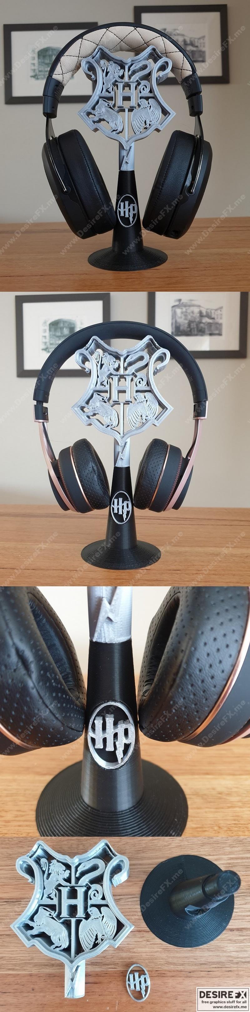 哈利波特耳机架 - 3D打印模型|Harry Potter Headphone Stand – 3D Print Model STL