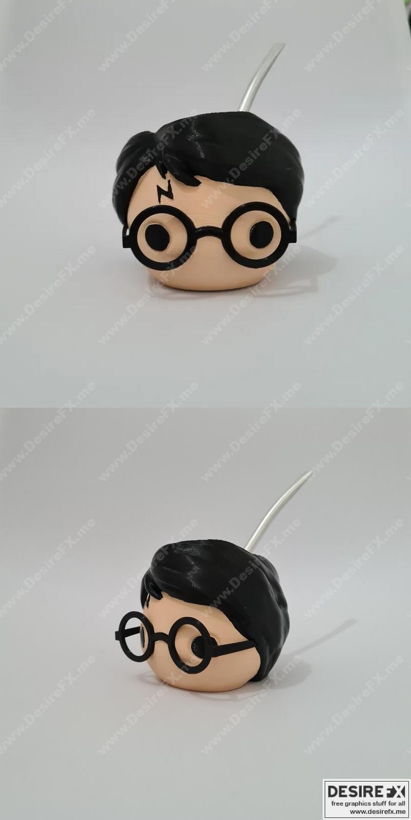哈利波特杯 - 3D打印模型|Harry Potter Cup – 3D Print Model STL