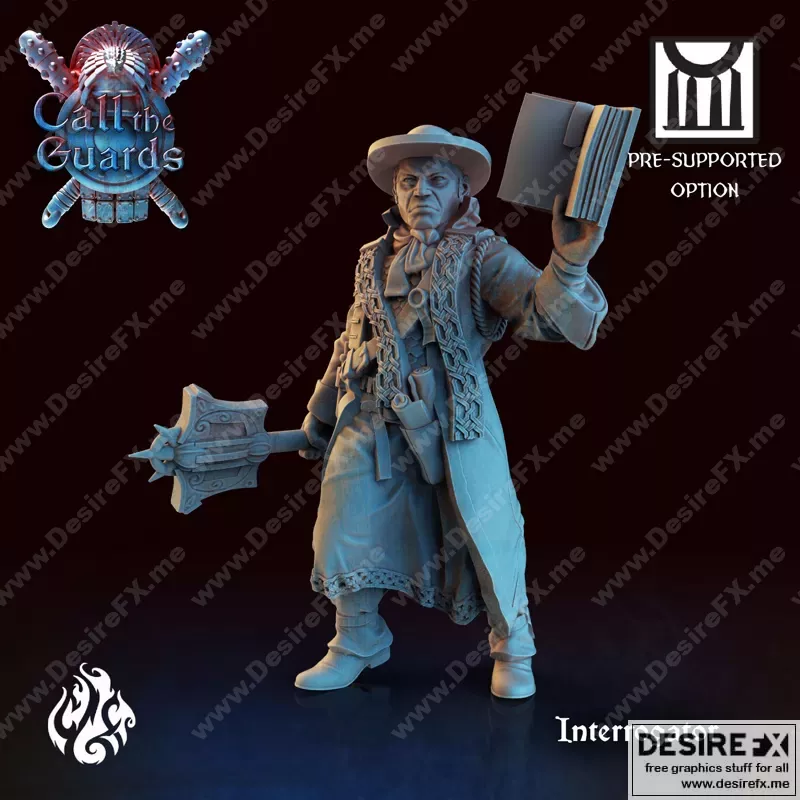 3D打印模型：机械战甲-铁血战士|Interrogator – 3D Print Model STL