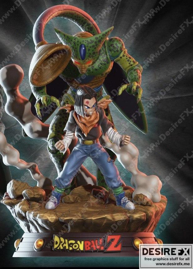 Diorama Cell vs C17 3D打印模型|Diorama Cell Vs C17 – 3D Print Model STL