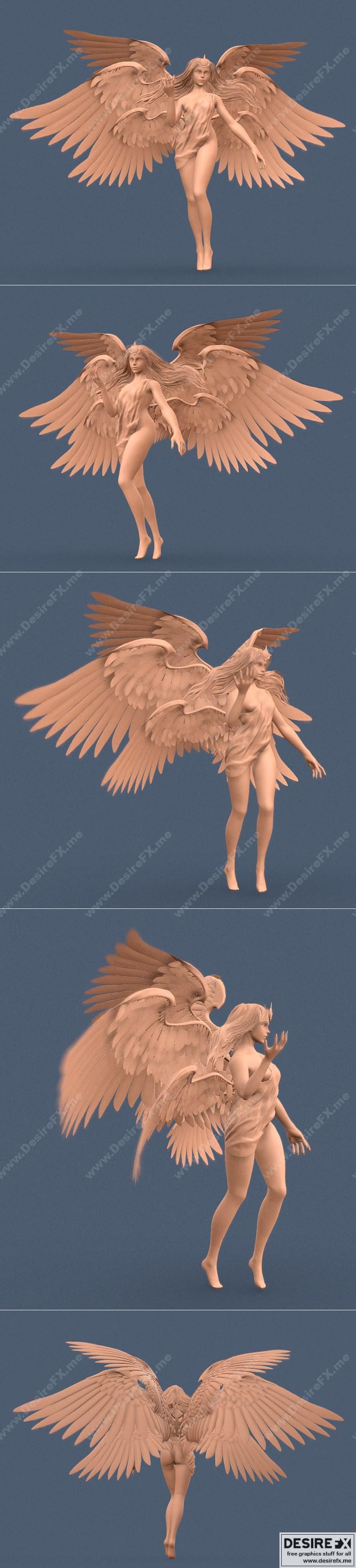 超越——3D打印模型：动漫角色造型|Transcended – 3D Print Model STL