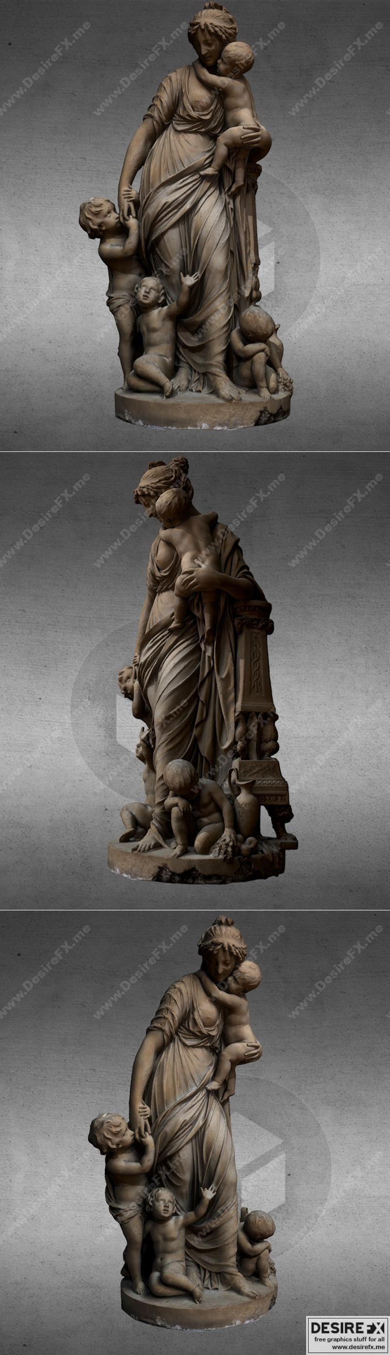 慈善工作室-动漫角色3D打印模型|The Charity – 3D Print Model STL