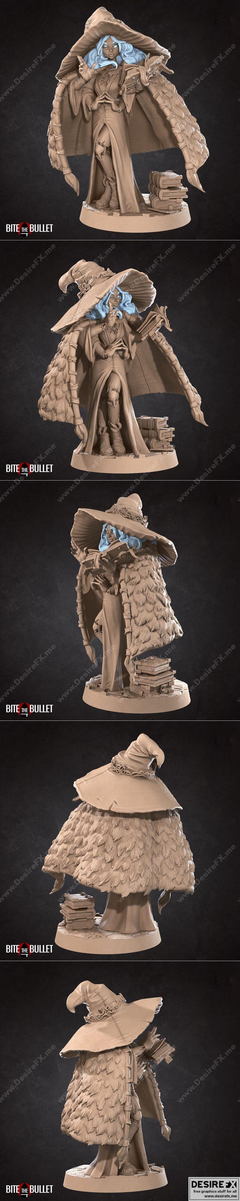 魔女娃娃 3D打印模型|Magi the Witch Doll – 3D Print Model STL