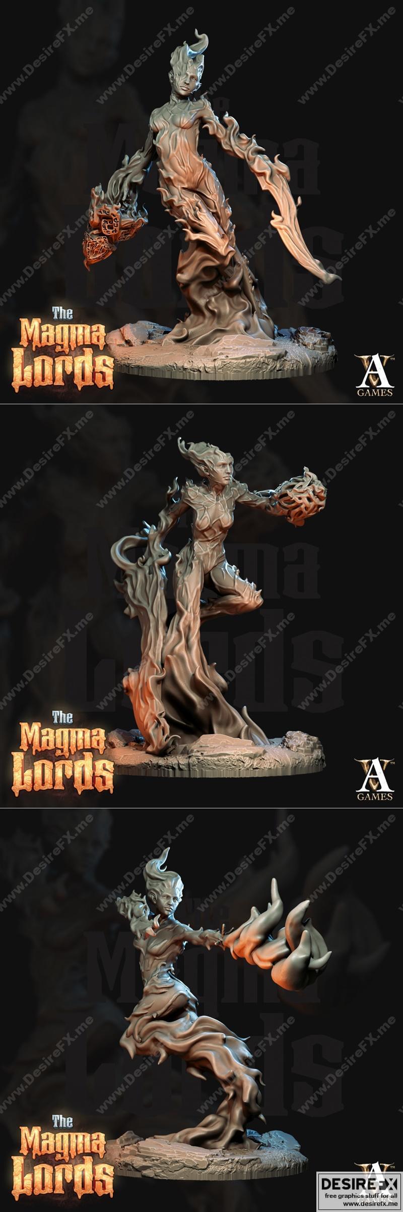 Ember Maidens – 3D打印模型：精灵少女系列|Ember Maidens – 3D Print Model STL