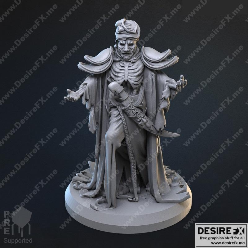 阿克萨尔：永恒的总督 — 3D打印模型|Al Aksar the Eternal Satrap – 3D Print Model STL