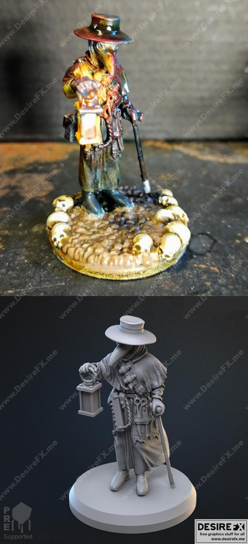 夜袭出血症 3D打印模型|Doktor Nachtbluten – 3D Print Model STL