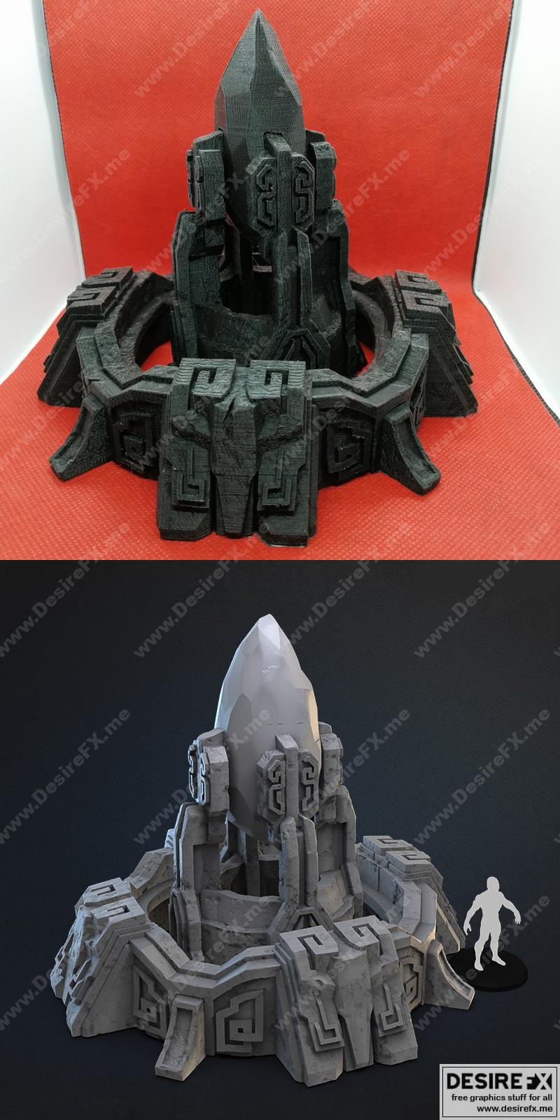 神秘泉眼——3D打印模型|Mystic Wellspring – 3D Print Model STL