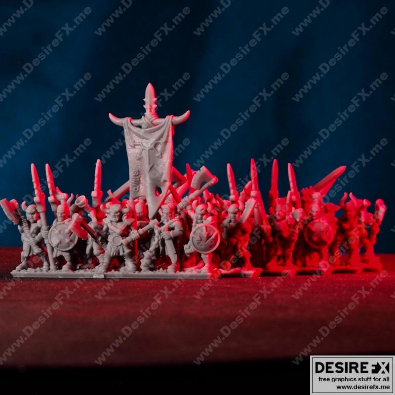 森林龙——掠夺者军团 3D打印模型|Forest Dragon – Despoilers Army Pack – 3D Print Model STL