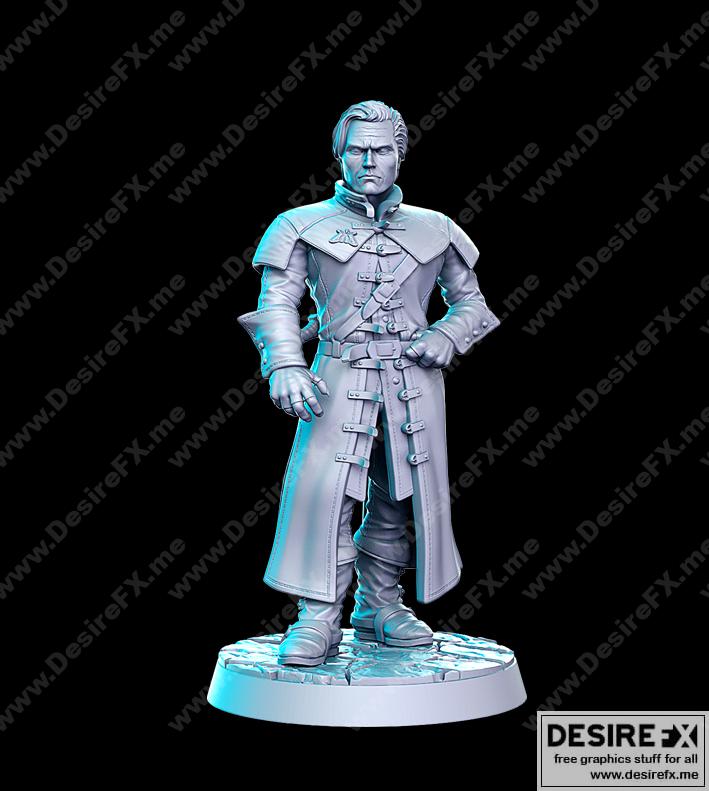 《巫师契约3：农夫与商人3D打印模型》|A Witcher Contract Vol.3 & Peasant and Trades (RNEstudio) – 3D Print Model STL