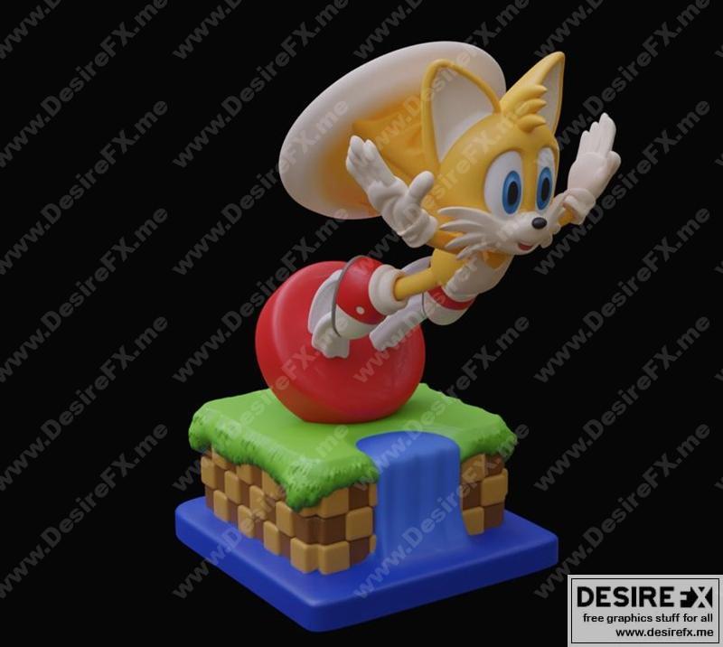 Tails 3D打印模型|Tails – 3D Print Model STL