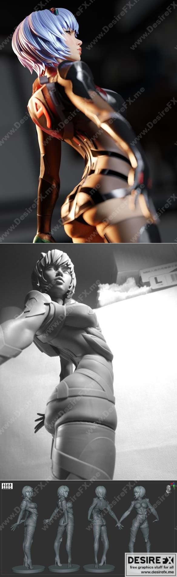 Eva Rei 3D打印模型|Eva Rei – 3D Print Model STL