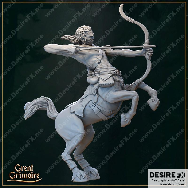 Phelaris 人马射手 3D打印模型|Phelaris The Centaur Archer – 3D Print Model STL