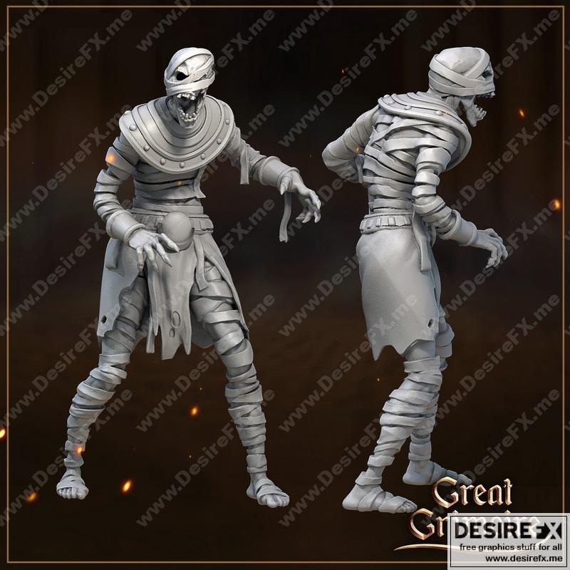 Mummy 3D打印模型|Mummy – 3D Print Model STL