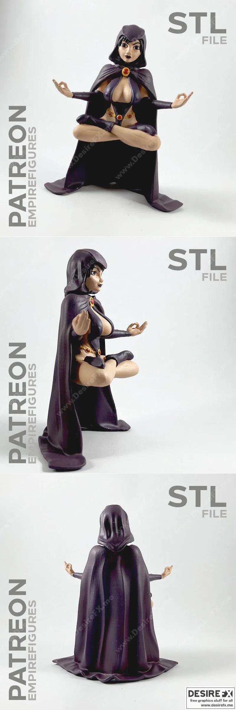 瑞文-帝国人物-3D打印模型|Raven – Empire Figures – 3D Print Model STL