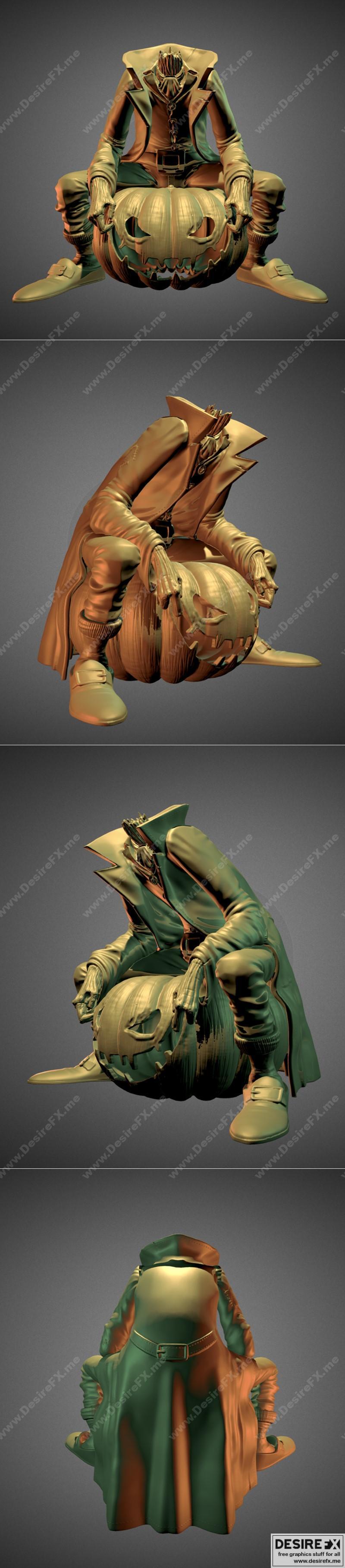 杰克·奥·兰坦 3D打印模型|Jack o Lantern – 3D Print Model STL