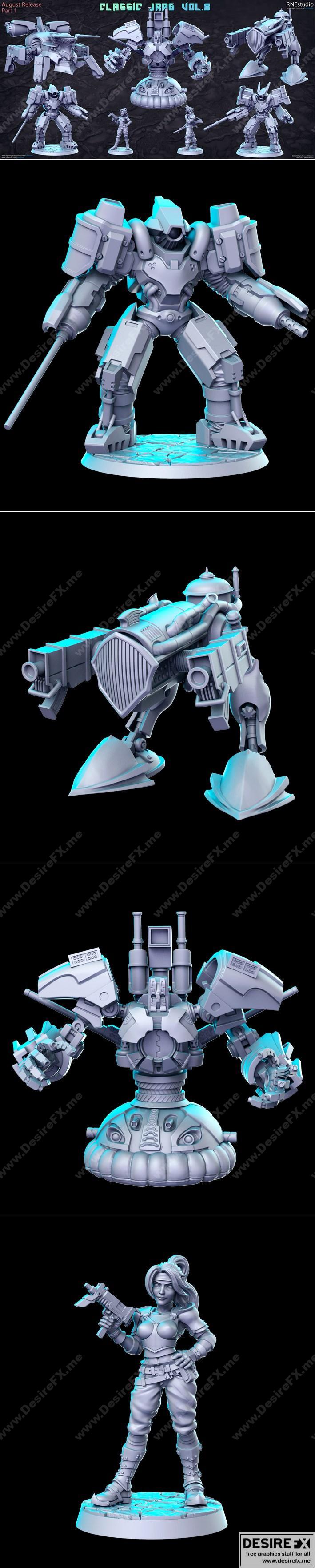 经典JRPG系列第八弹——3D打印模型STL|Classic JRPG vol.8 – 3D Print Model STL