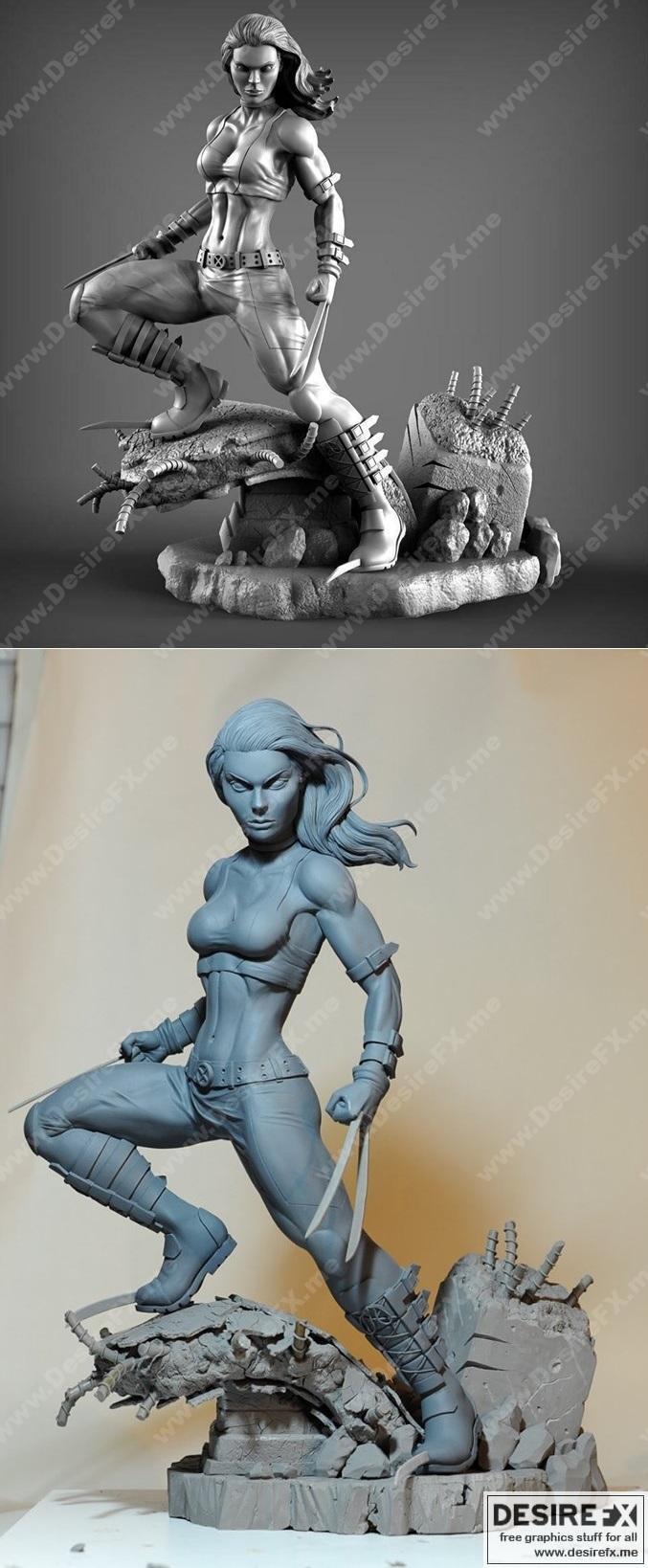 X 23 Cody 3D打印模型 STL|X 23 cody HD – 3D Print Model STL