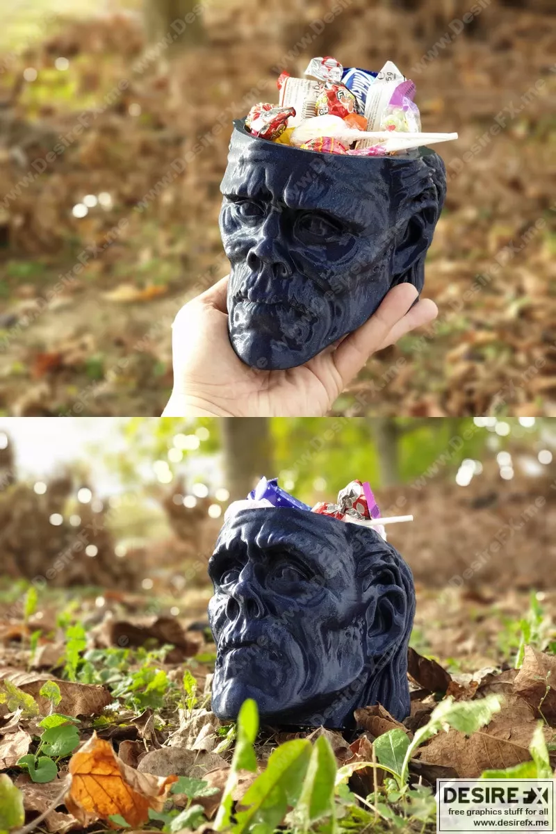 僵尸碗：行尸走肉3D打印模型集|Zombie Bowl