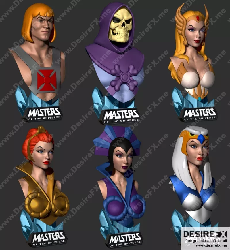 霍比特人3D打印模型|Masters of the Universe – 3D Print Model STL