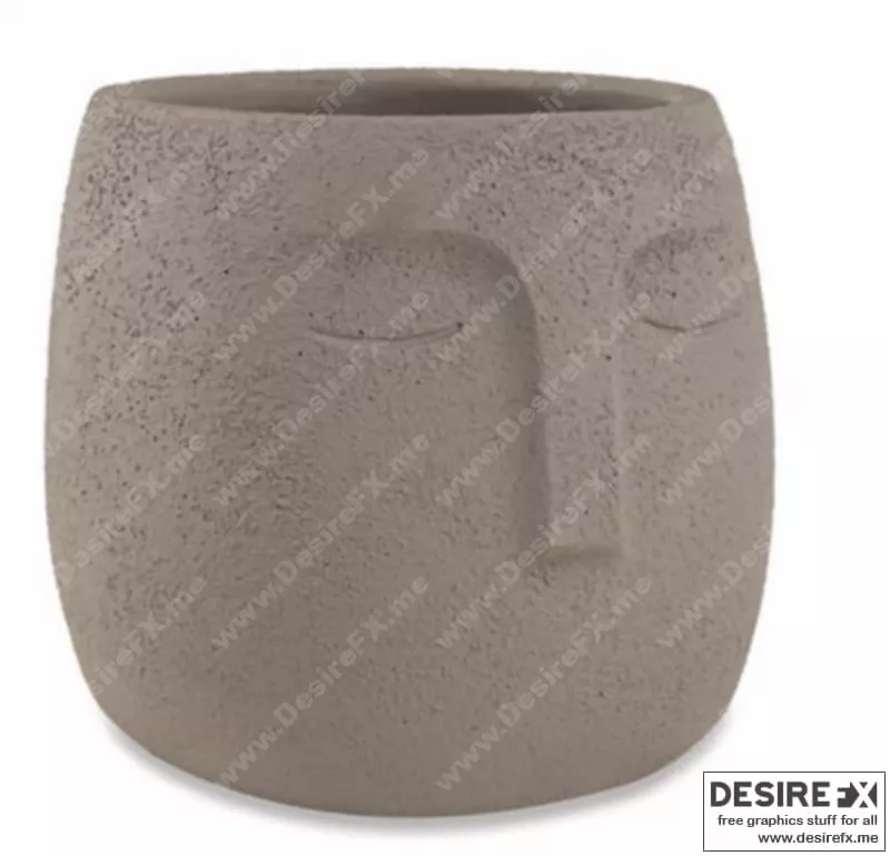 冥想花盆 - 3D打印模型|MACETA MEDITACION – 3D Print Model