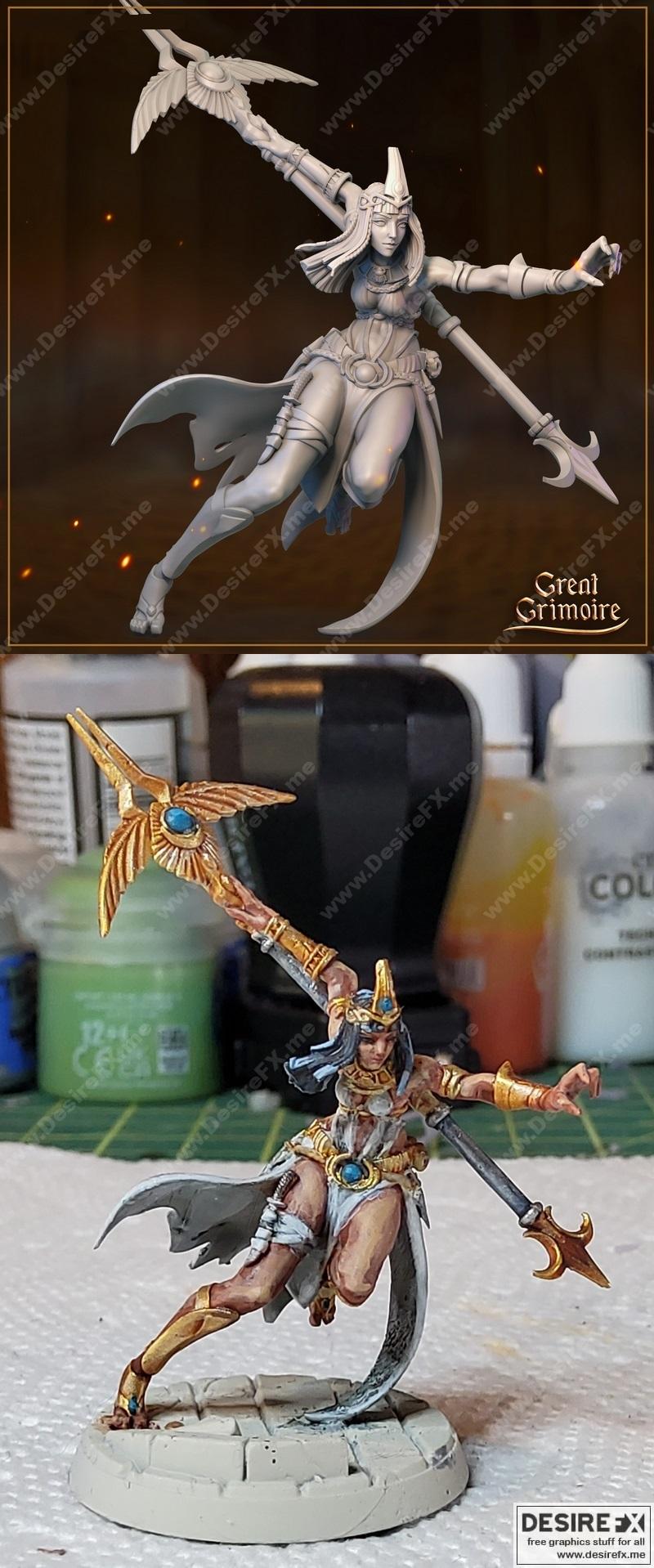 达利亚·塞尔凯特之选 3D打印模型|Dalia Chosen of Selket – 3D Print Model STL