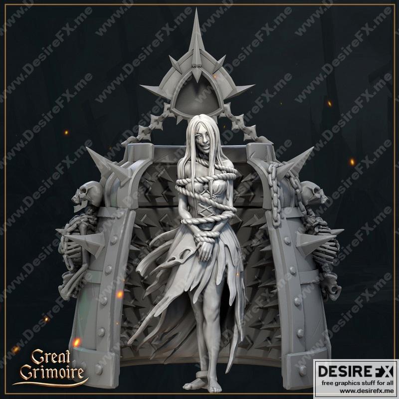 铁娘子3D打印模型|Iron Maiden – 3D Print Model STL