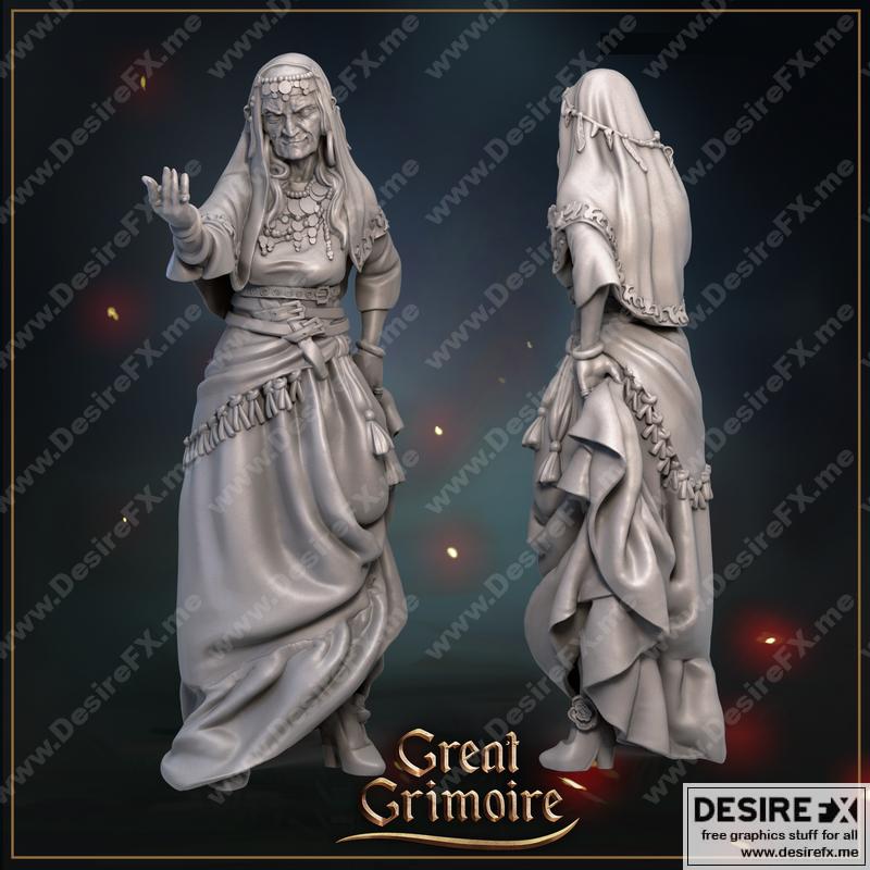 Astra 3D打印模型|Madame Astra – 3D Print Model STL