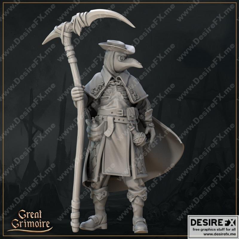 死亡伴侣 - 3D打印模型|Death Companion – 3D Print Model STL