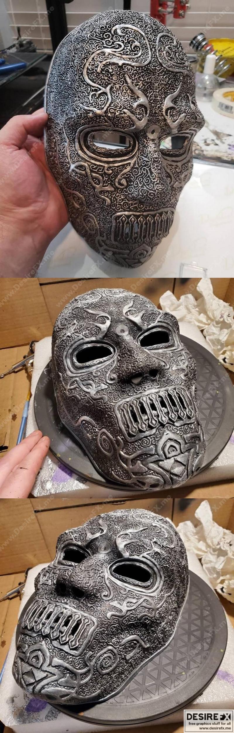 死亡教徒面具 - 3D打印模型|Death Eater Mask – 3D Print Model STL