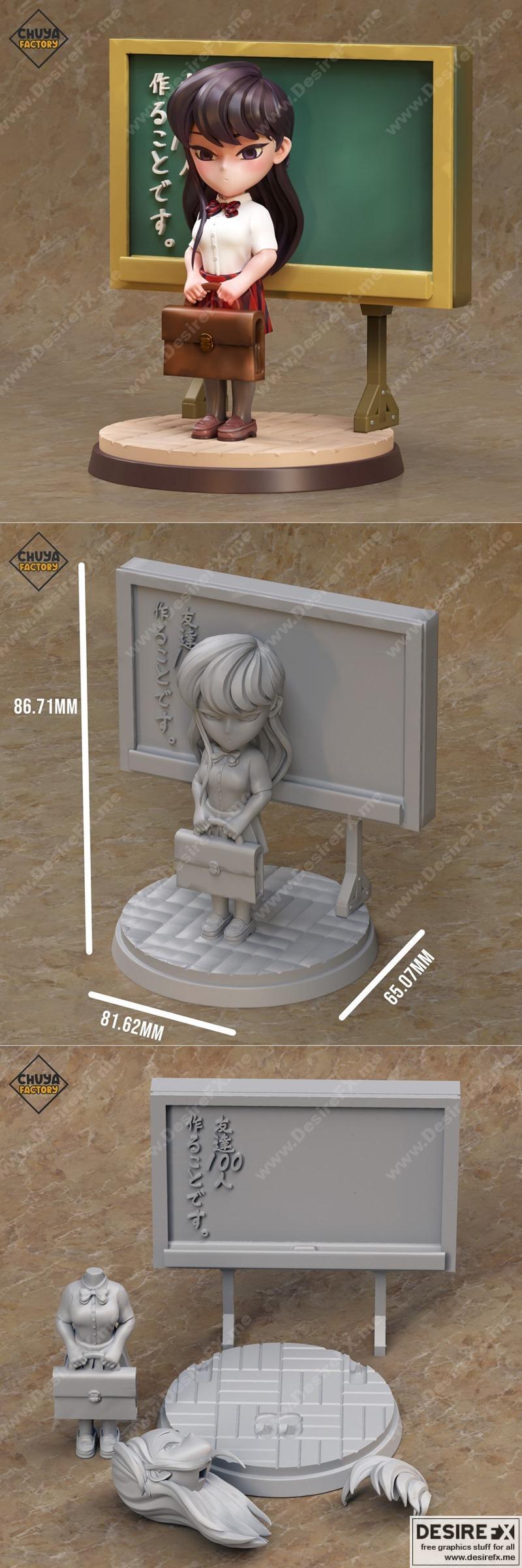 Komi 3D打印模型|Komi – 3D Print Model STL