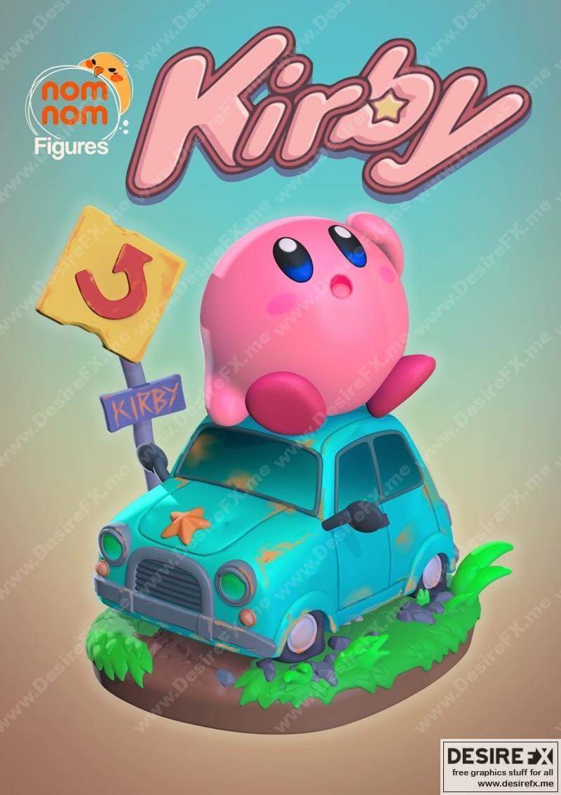 Kirby 3D打印模型|Kirby – 3D Print Model STL